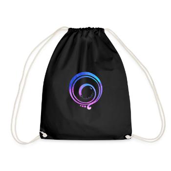 Reiki Chakra Méditation spirituelle - Sac de sport léger - noir - Devant