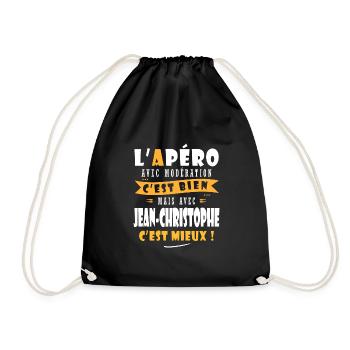 Jean-christophe cadeau cadeau jean christophe - Sac de sport léger - noir - Devant
