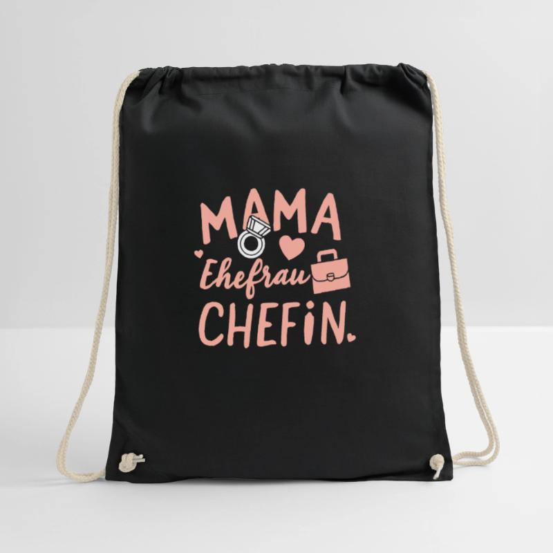 Mama Ehefrau Chefin: Muttertag Geburtstag Turnbeutel