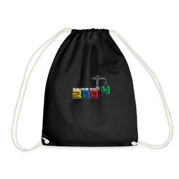 En cours de construction depuis 2004 - année de naissance 2004 (coloré / w) - Sac de sport léger - noir - Devant