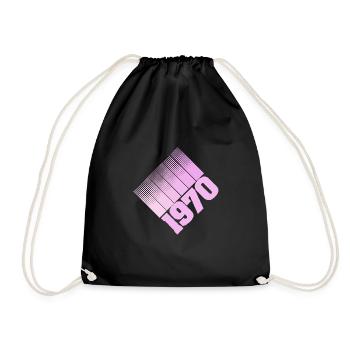 Maman 1970 - Sac de sport léger - noir - Devant