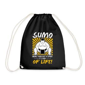 Le sumo, plus qu’un simple sport, c’est un mode de vie - Sac de sport léger - noir - Devant