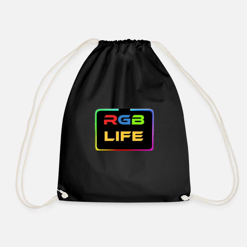 RGB Life - Turnbeutel - Schwarz