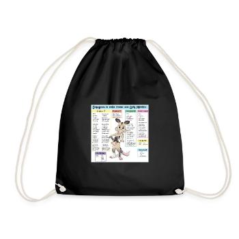Conjuguons le verbe freiner avec Lazy Manikou - Sac de sport léger - noir - Devant