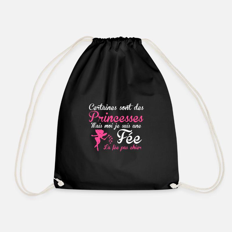 la fée pas chier - Sac de sport léger - noir