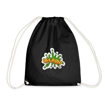 COMIC COMICSTYLE CARTOON SPLASH COMICS UPS MOTIFS - Sac de sport léger - noir - Devant
