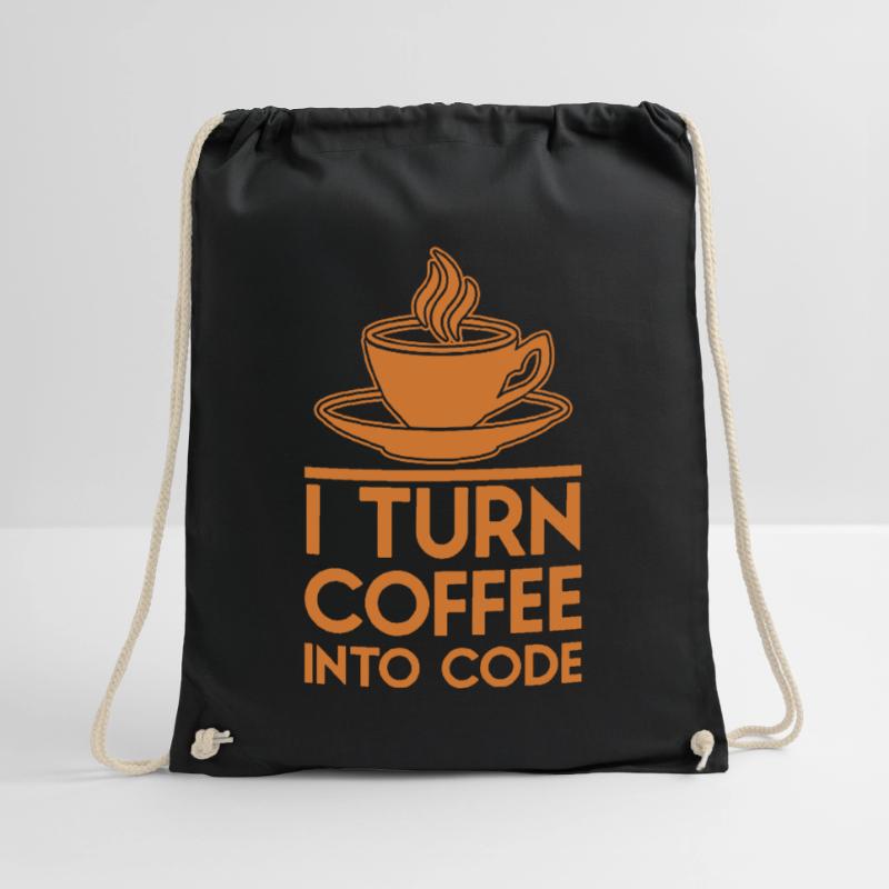 Java Html Shirt Gift Programming Coder Code Drawstring Bag