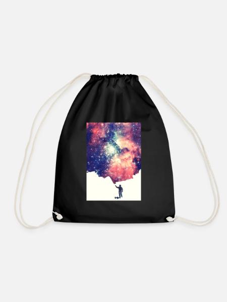 Painting the universe - Handycase - Turnbeutel - Schwarz