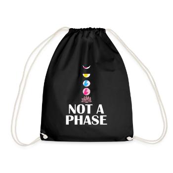 Pansexuel Stolz Drôle de Design couleurs de - Sac de sport léger - noir - Devant