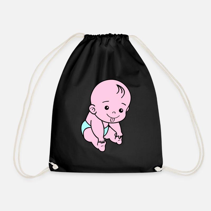 Baby - Turnbeutel - Schwarz