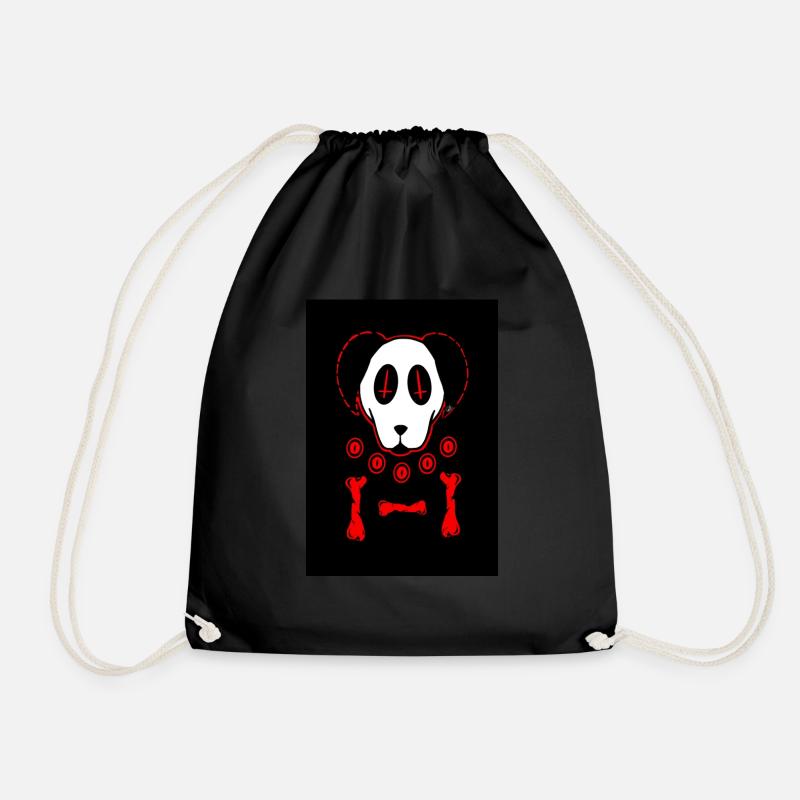 Death Dog - Turnbeutel - Schwarz