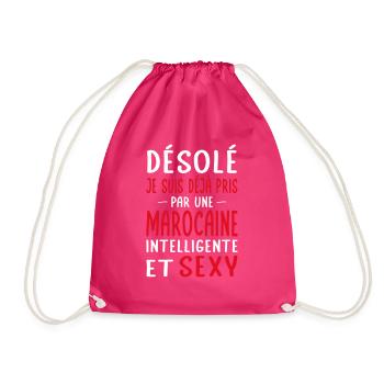 Désolé déjà pris par une Marocaine sexy - Sac de sport léger - fuchsia - Devant