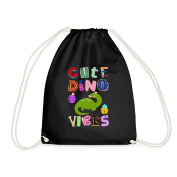 Mignon Dino Vibes 4 - Sac de sport léger - noir - Devant