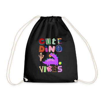 Mignon Dino Vibes 3 - Sac de sport léger - noir - Devant