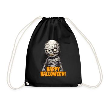 Happy Halloween - Drawstring Bag - black - Front