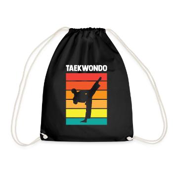 Taekwondo - Sac de sport léger - noir - Devant