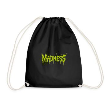 La folie règne sur le monde Motivation Espoir - Sac de sport léger - noir - Devant