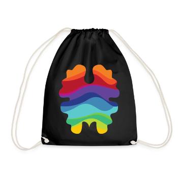 Rainbownut - Sac de sport léger - noir - Devant