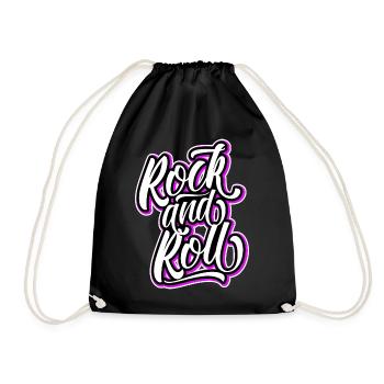Rock n Roll - Sac de sport léger - noir - Devant