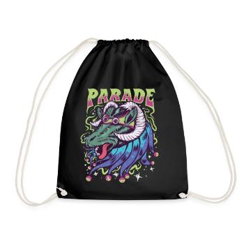 Parade goat - Turnbeutel - Schwarz - Vorne