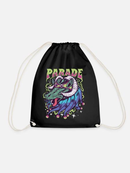 Parade goat - Turnbeutel - Schwarz