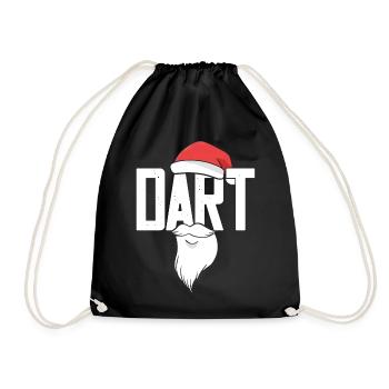 Amateur de fléchettes Jeu de fléchettes maître joueur de fléchettes - Sac de sport léger - noir - Devant