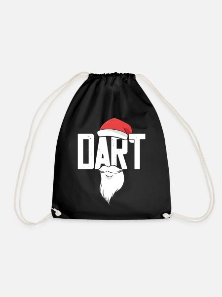 Dart Enthusiast Darts Board Meister Dart Spieler - Turnbeutel - Schwarz