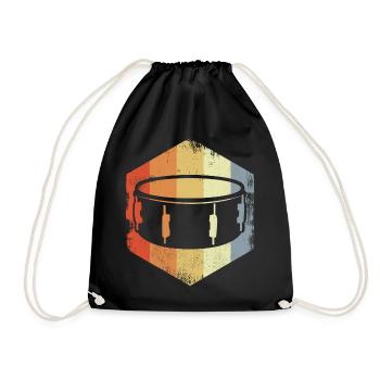 Caisse claire Vintage - Sac de sport léger - noir - Devant