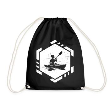 Kayak Femme Kayak Homme Canoë Kayak - Sac de sport léger - noir - Devant