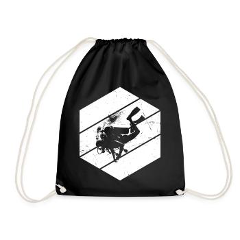 Scuba Diver Homme Scuba Diver Femme - Sac de sport léger - noir - Devant