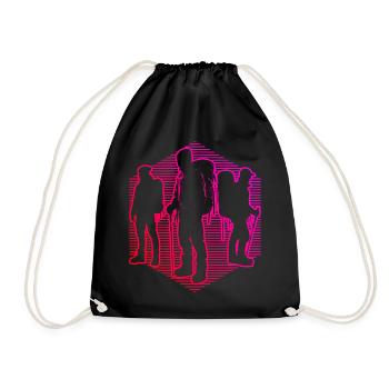 Escalade de bloc Grimpeuse Escalade Femmes - Sac de sport léger - noir - Devant