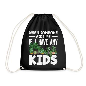 Garden & Plant Lovers Gifts - Drawstring Bag - black - Front