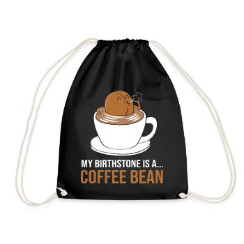 Barista Espresso Coffee Caffeine - Drawstring Bag - black - Front