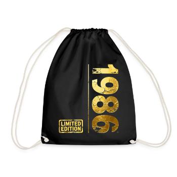Edition limitée 1986 - Sac de sport léger - noir - Devant