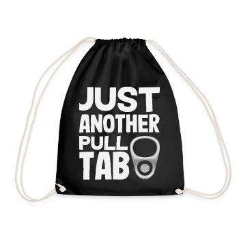Juste un autre délire de sonde par onglet de boîte - Sac de sport léger - noir - Devant