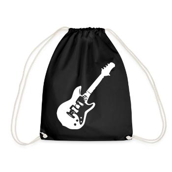 Guitariste Guitar Music Gift - Sac de sport léger - noir - Devant