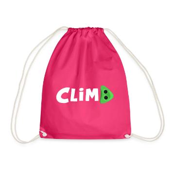 Escalade Salle d’escalade Bloc Escalade en plomb - Sac de sport léger - fuchsia - Devant