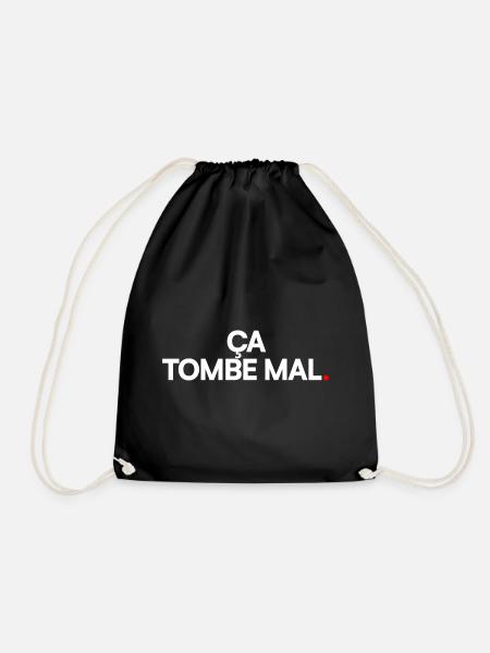 Ça tombe mal - Sac de sport léger - noir