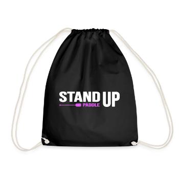 stand up paddle SUP paddle motivation stand up - Sac de sport léger - noir - Devant