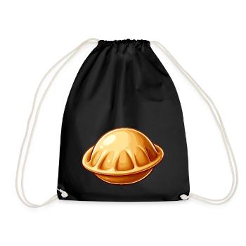 J’aime Pelmeni disant en russe drôle - Sac de sport léger - noir - Devant