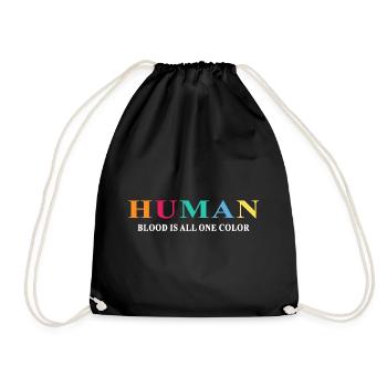 liberté colorée lgbt droits de l’homme journée colorée - Sac de sport léger - noir - Devant