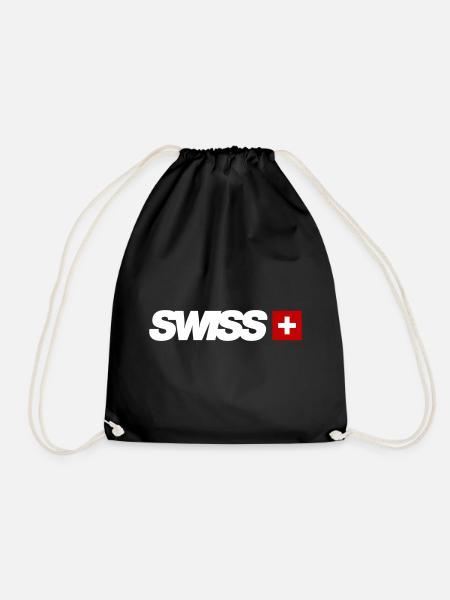 Suisse - Sac de sport léger - noir