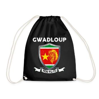 Guadeloupe Bouclier Nou Pli Fo - Sac de sport léger - noir - Devant