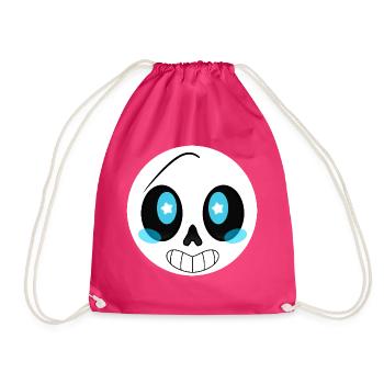 Blue - Turnbeutel - Fuchsia - Vorne