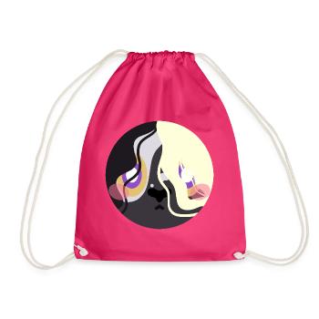 Big Lamp - Turnbeutel - Fuchsia - Vorne