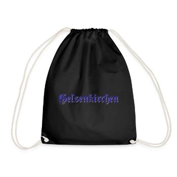 Texte de Gelsenkirchen | Couleurs changeantes - Sac de sport léger - noir - Devant