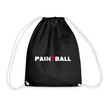 Paintball-Pain Gotha Joueur de paintball - Sac de sport léger - noir - Devant