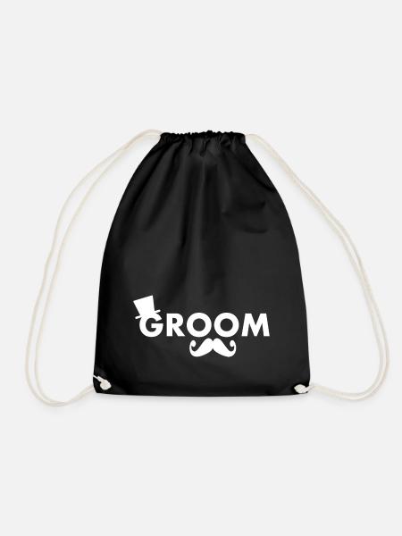 Groom - Turnbeutel - Schwarz