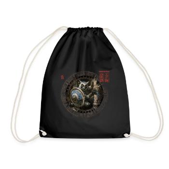 Chemise de jeu de société, jeu de société, Katta Scout en colère - Sac de sport léger - noir - Devant