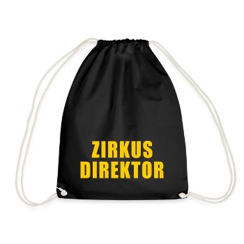 CIRQUE DIRECTEUR CADEAU BUREAU HUMOUR CHEF - Sac de sport léger - noir - Devant